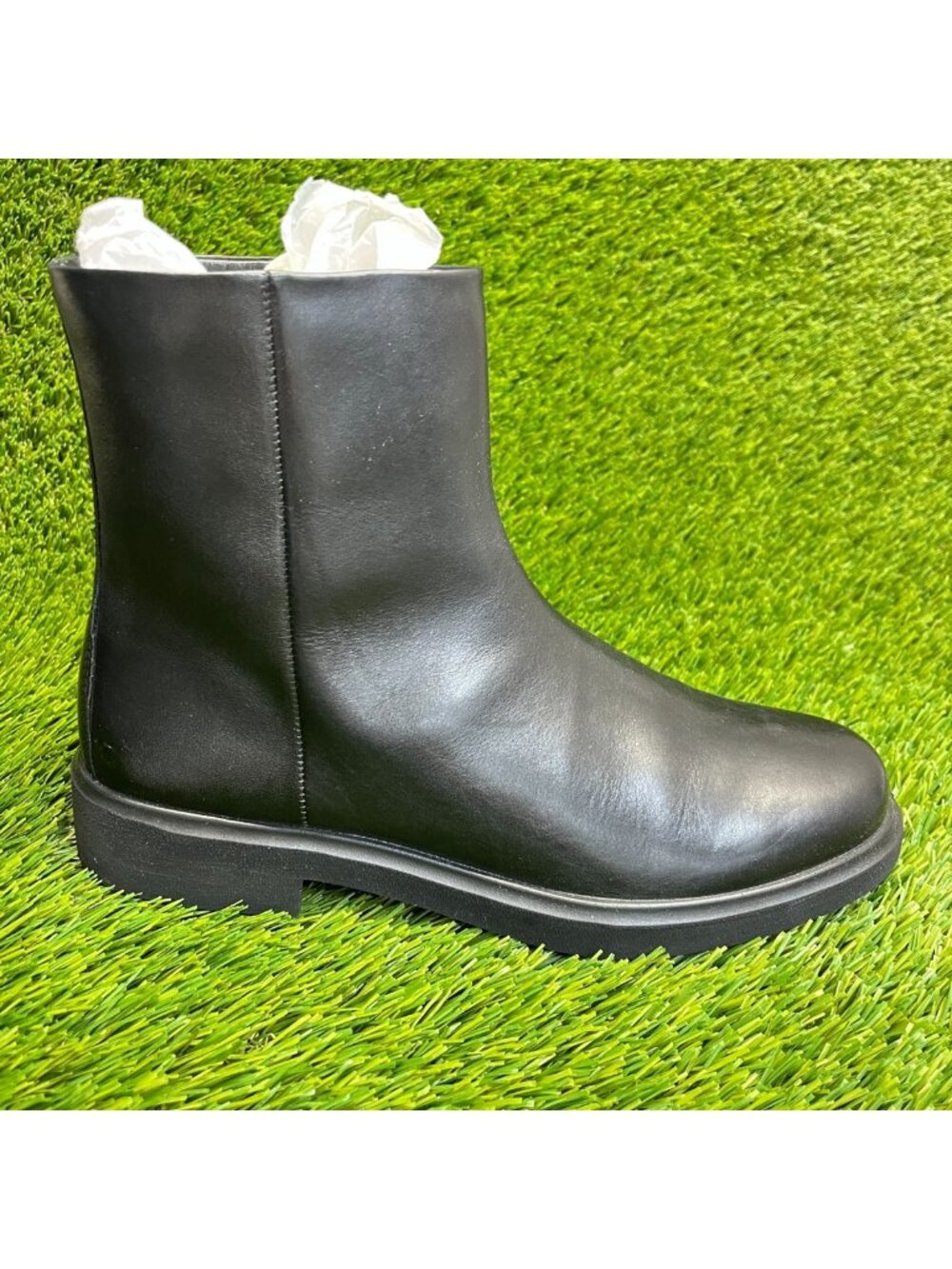 Ecco Metropole Amsterdam Womens Size 9 Black Classic Outdoor Leather Ankle Boots